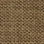 Woven fabric texture in warm brown tones, featuring a regular grid of rounded nodes, dense matte finish, with product code text.
